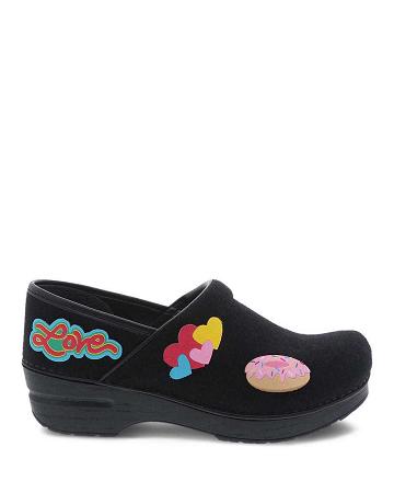 Sabots Dansko Patch Pro Femme Noir | FR 361WNB